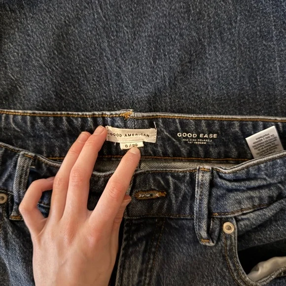 Good American Women's Dark Blue Jeans - Picture 3 of 6